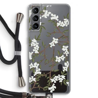 Blossoming spring: Samsung Galaxy S21 Transparant Hoesje met koord