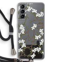 Blossoming spring: Samsung Galaxy S21 Transparant Hoesje met koord