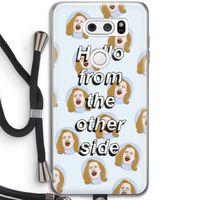 Hello: LG V30 Transparant Hoesje met koord