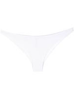 Chiara Ferragni string en coton stretch à motif Eyelike - Blanc