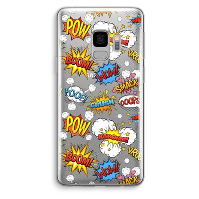 Pow Smack: Samsung Galaxy S9 Transparant Hoesje
