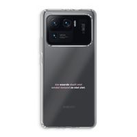 uw waarde daalt niet: Xiaomi Mi 11 Ultra Transparant Hoesje