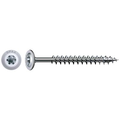 SPAX 251010800805 R 88193 m.Spitze/T-STAR Houtschroef 8 mm 80 mm Torx, Binnen-T Staal Galvanisch verzinkt 50 stuk(s)