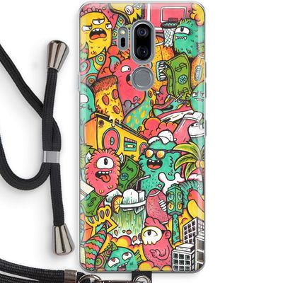 Vexx City: LG G7 Thinq Transparant Hoesje met koord