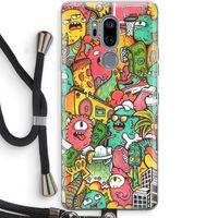 Vexx City: LG G7 Thinq Transparant Hoesje met koord