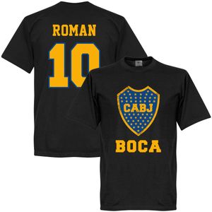 Boca Juniors Roman Logo T-Shirt