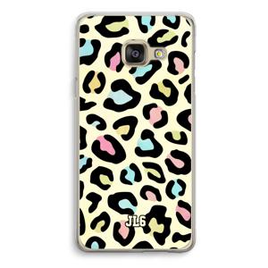 Leopard pattern: Samsung Galaxy A3 (2016) Transparant Hoesje