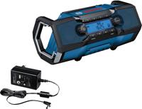 Bosch Professional GPB 18V-2 C Bouwradio VHF (FM) Bluetooth, AUX Spatwaterbestendig Zwart