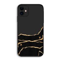 Gouden marmer: iPhone 11 Biologisch afbreekbaar hoesje