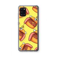 Hamburger: Samsung Galaxy A31 Transparant Hoesje