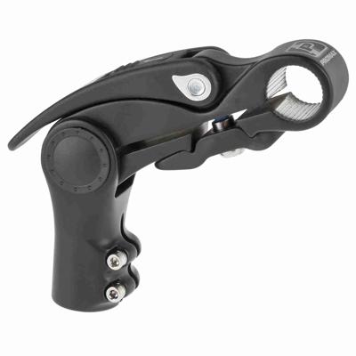 Stuurpen Promax verstelbaar met hevel 25,4 / 110 / 28,6 mm - mat zwart
