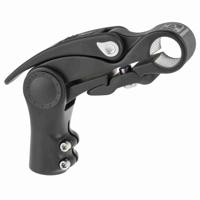 Stuurpen Promax verstelbaar met hevel 25,4 / 110 / 28,6 mm - mat zwart