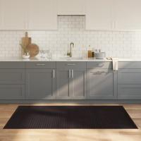 VidaXL Vloerkleed rechthoekig 100x200 cm bamboe donkerbruin