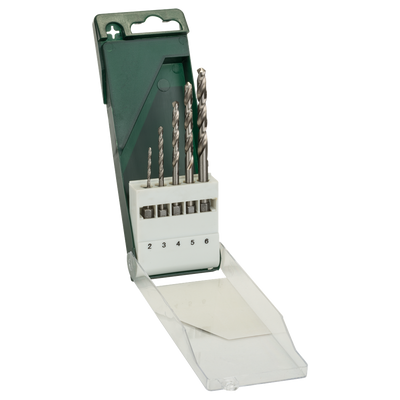 Bosch Accessoires 5-delige metaalborenset HSS-G met zeskantschacht - 2609255127