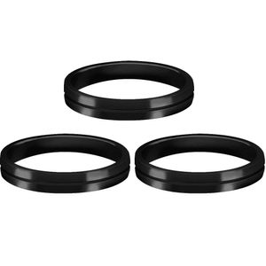 Mission Aluminium S-Lock Ring - Zwart