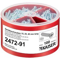 Kaiser Elektro 2472-91 Apparaatschroevenbox 100 stuk(s) - thumbnail