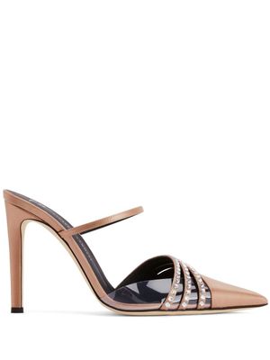 Giuseppe Zanotti escarpins Audrine 110 mm à ornements - Tons neutres