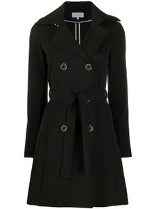 Patrizia Pepe trench à boutonnière croisée - Noir