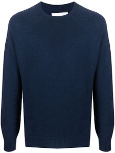 Jil Sander pull léger en laine vierge - Bleu