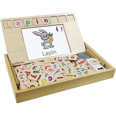 Bio Toys - Tweetalig Frans / Engels Woordschool - Houten spel