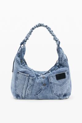 Middelgrote denimtas - BLUE - U