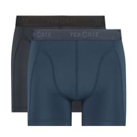 Ten Cate Microfiber boxershorts blauw-zwart