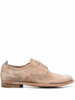 Officine Creative chaussures oxford Lexikon en daim - Tons neutres