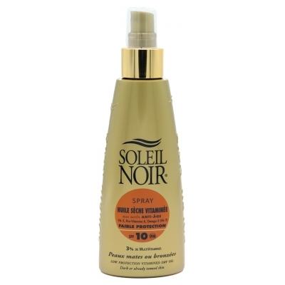 Soleil Noir Spray Huile Sèche Vitaminée SPF10 150ml