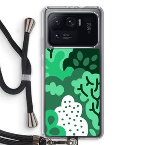 Bushes: Xiaomi Mi 11 Ultra Transparant Hoesje met koord