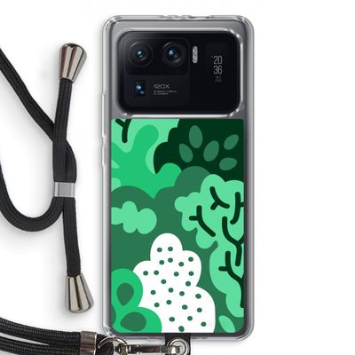 Bushes: Xiaomi Mi 11 Ultra Transparant Hoesje met koord