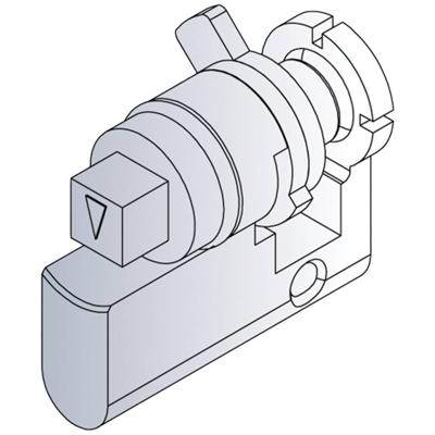 nVent SCHROFF 27230063 19 inch Deurcilinder voor patchkast