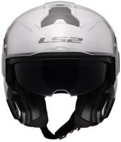 LS2 opklaphelm "ff910 advant ii solid" helmet ff910 advant ii solid m white