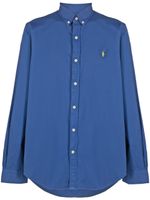 Polo Ralph Lauren chemise à logo brodé - Bleu