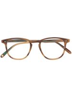 Garrett Leight lunettes de vue Brooks à monture carrée - Marron - thumbnail