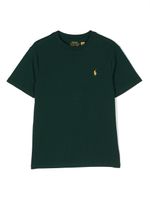 Ralph Lauren Kids t-shirt en coton à logo Polo Pony - Vert