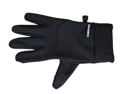 Diggers Handschoenen | Zwart | Windproof | Touchscreen - DIG678