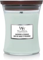 Geurkaars Sagewood and Seagrass Candle I - Woodwick