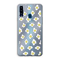 Spiegeleitjes: Samsung Galaxy A20s Transparant Hoesje