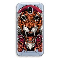 Tiger and Rattlesnakes: Samsung Galaxy J5 (2017) Transparant Hoesje