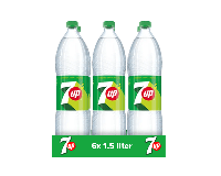 Seven Up regular pet (6x 1.5 liter)