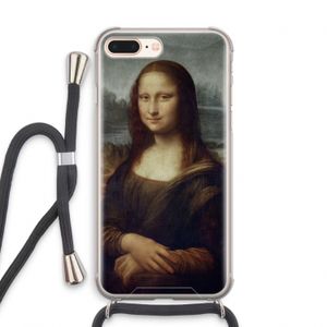 Mona Lisa: iPhone 7 PLUS Transparant Hoesje met koord