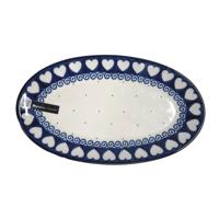 Dish Oval - Hearts