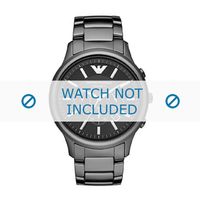 Horlogeband Armani AR1474 Keramiek Zwart 24mm