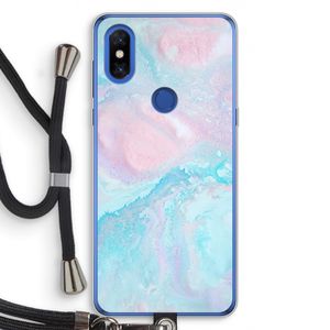 Fantasie pastel: Xiaomi Mi Mix 3 Transparant Hoesje met koord