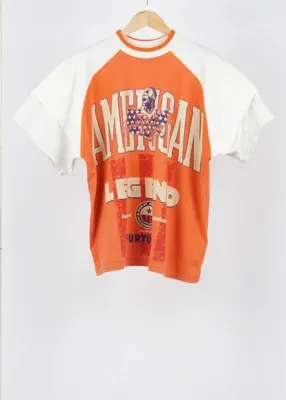 Vintage Furyo T-shirt in Orange size XL