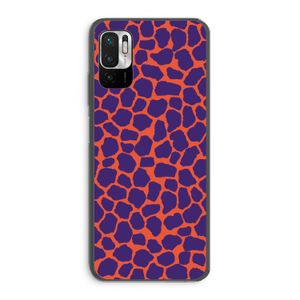 Purple Giraffe: Xiaomi Redmi Note 10 5G Transparant Hoesje