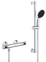 Grohe QuickFix Precision Flow Thermostatische douchemengkraan Chroom