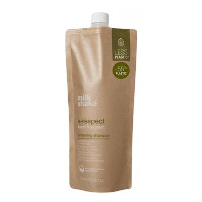 Milk_Shake K-Respect Preparing Shampoo 750ml | Voor Alle Haartypen Milk_Shake K-Respect Preparing Shampoo 750ml | Voor Alle Haartypen
