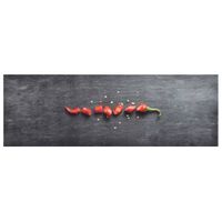 Keukenmat wasbaar Pepper 45x150 cm