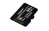 Kingston Canvas Select Plus microSD Card 64 GB geheugenkaart SDCS2/64GB, Class 10 UHS-I A1, Incl. Adapter - thumbnail